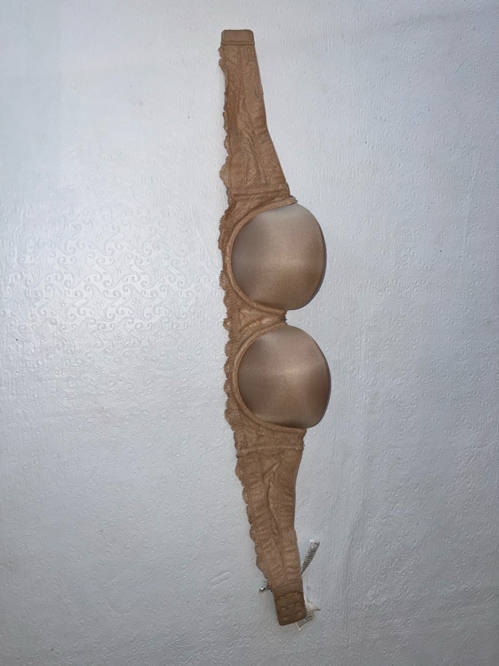 Calvin Klein Tan Lace Push-Up Bra